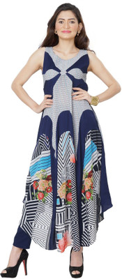Rajan Kumar Casual Printed Women Kurti(Multicolor)