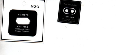 RUNEECH Back Camera Lens Glass Protector for Samsung Galaxy M20(Pack of: 1)