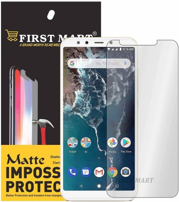 FIRST MART Impossible Screen Guard for Mi A2, Mi A2(Pack of 1)