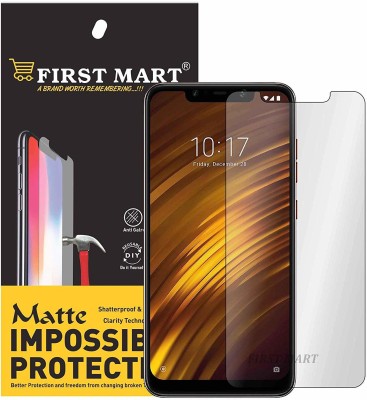 FIRST MART Impossible Screen Guard for POCO F1, POCO F1(Pack of 1)