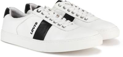 ADEN Sneakers For Men  (Black, White)