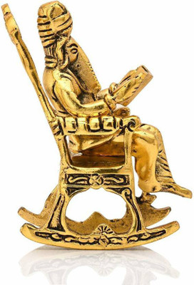 SBBCO Decorative Showpiece  -  12.21 cm(Metal, Gold)