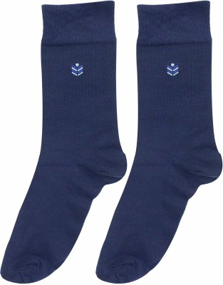 Sanchi Creation Men Solid Mid-Calf/Crew(Pack of 2)