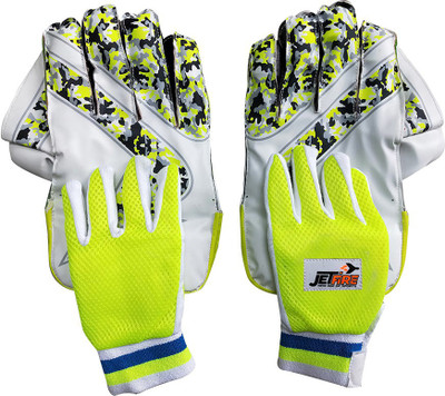 JetFire Practice Wicket Keeping Gloves Combo With Inner Gloves Wicket Keeping Gloves(Green)