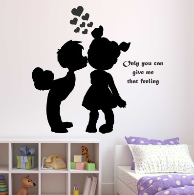 Littlebuds 70 cm Only You Give Me Feeling Removable Sticker(Pack of 1)