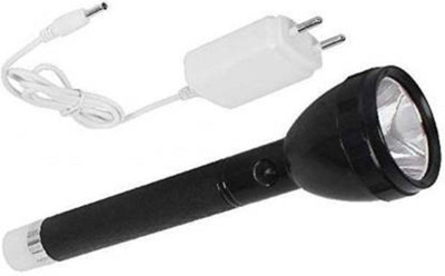 PROBEATIZ 9050 Professional Long Range Rechargeable Flashlight Torch(Black, 31 cm, Rechargeable)