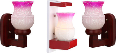 1st Time Uplight Wall Lamp Without Bulb(Pack of 3)
