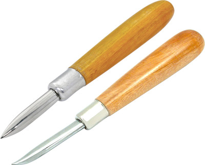Scorpion Burnisher Curved & Straight Bezel Setting Stone Set Tool 2 ½ inch (63mm) for Smoothing Metals or Bezel Setting around Stones