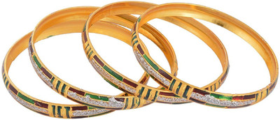 Weldecor Metal Bangle(Pack of 4)