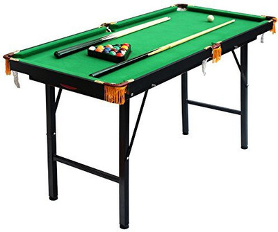 IRIS Folding Miniature Billiards Pool Table w/Cues and Balls ( 48 Inch ) Billiards Table