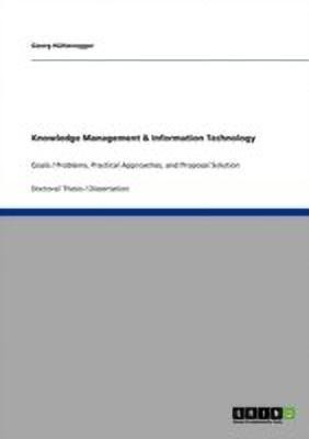 Knowledge Management & Information Technology(English, Paperback, Huettenegger Georg)