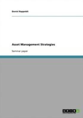 Asset Management Strategies(English, Paperback, Rappoldt Daniel)