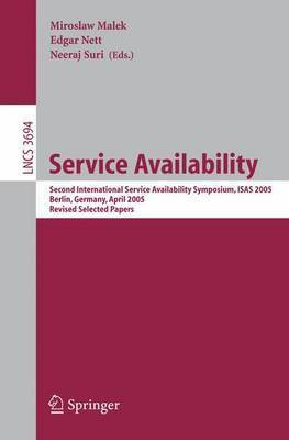 Service Availability(English, Electronic book text, Malek Miroslaw)