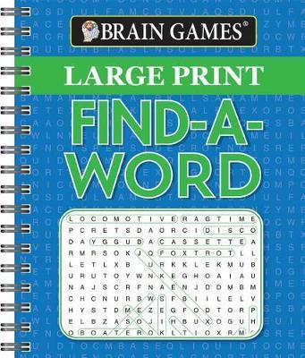 Brain Games - Large Print Find a Word(English, Spiral bound, Publications International Ltd)