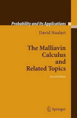 The Malliavin Calculus and Related Topics(English, Electronic book text, Nualart David)
