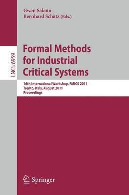 Formal Methods for Industrial Critical Systems(English, Electronic book text, Salaun Gwen)