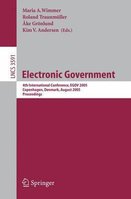 Electronic Government(English, Electronic book text, Wimmer Maria A)