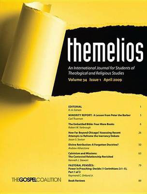 Themelios, Volume 34, Issue 1(English, Paperback, unknown)