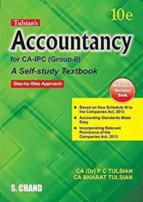 Tulsians Accountancy For Ca Ipc Group 2(English, Paperback, Tulsian Bharat)