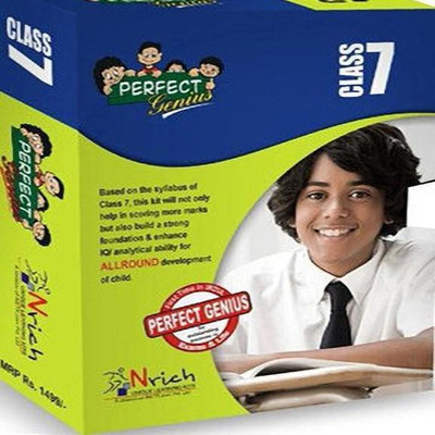 Perfect Genius Class 7 for Olympiads, Science, Maths, Social, Logic, English(English, Paperback, Experts Disha)