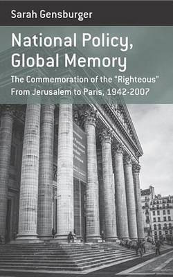National Policy, Global Memory(English, Electronic book text, Gensburger Sarah)