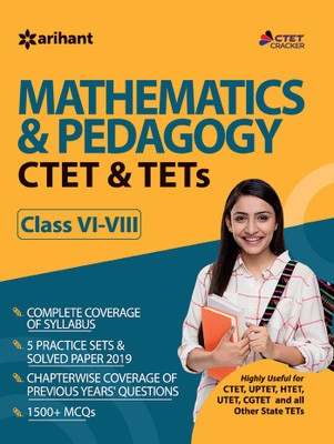 Ctet & Tets for Class 6 to 8 Mathematics & Pedagogy 2019(English, Paperback, unknown)