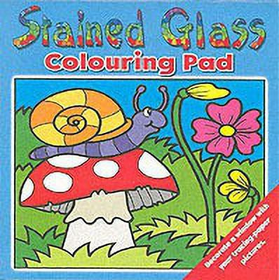 Stained Glass Colouring Pad - Stain(English, Paperback, unknown)