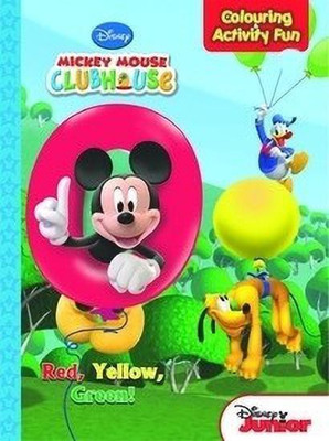 Coloring and Activity - Red, Yellow and Green !(English, Paperback, Disney)