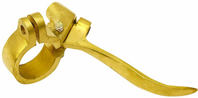 WHEETOYKART Clutch Lever For Royal Enfield Thunder Bird 350, Twin spark, Electra EFI39, Classic Chrome, Classic 350(Gold)