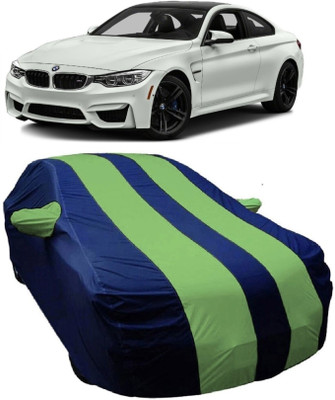 MoTRoX Car Cover For BMW M4 (With Mirror Pockets)(Blue, Green)