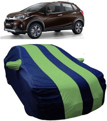 MoTRoX Car Cover For Honda WR-V (With Mirror Pockets)(Blue, Green)