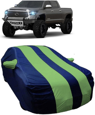 MoTRoX Car Cover For Toyota Tundra (With Mirror Pockets)(Blue, Green)
