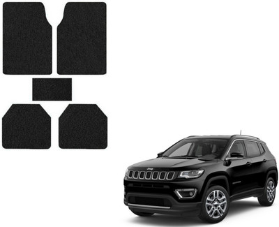 AuTO ADDiCT PVC Standard Mat For  Jeep Compass(Black)