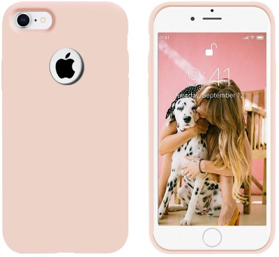 Vonzee Back Cover for Apple iPhone 8(Pink, Silicon)