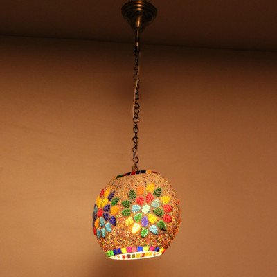 AFAST Designer Pendent Hanging Oval Ceiling Lamp VG16 Pendant Lamp Ceiling Lamp(Multicolor)