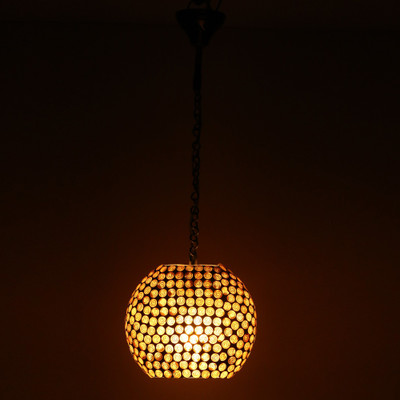 AFAST Designer Pendent Hanging Oval Ceiling Lamp VG18 Pendants Ceiling Lamp(Multicolor)