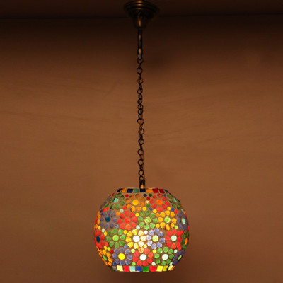 AFAST Designer Pendent Hanging Oval Ceiling Lamp VG17 Pendants Ceiling Lamp(Multicolor)
