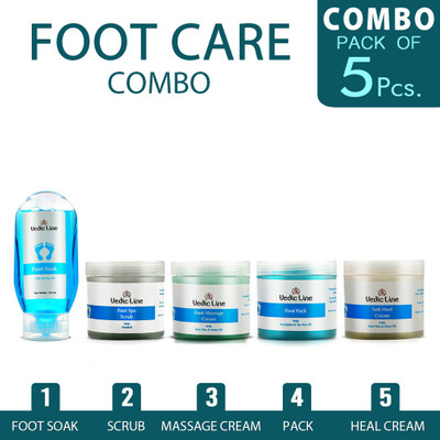 Vedic Line Foot Care Combo(5 Items in the set)