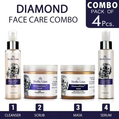 Vedic Line Diamond Face Care Combo(4 Items in the set)