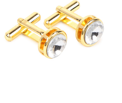 FashMade Brass Cufflink(White)