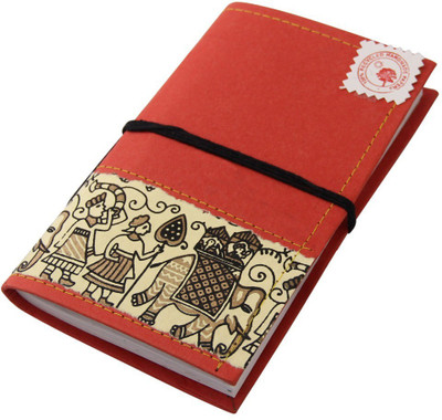 Handicrafts Paradise Rajasthani Handmade Notebook Regular Note Book Unruled 100 Pages(Multicolor, Pack of 2)