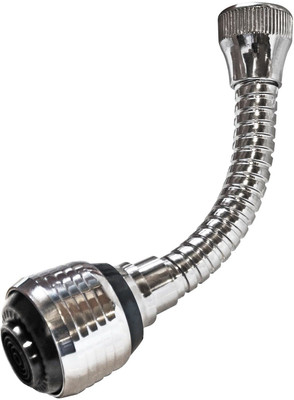 CPEX Turbo Flex 360 Flexible Faucet Sprayer Water Extender Faucet Nozzle(Push On)