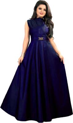 JSV FASHION Flared/A-line Gown Price in India - Buy JSV FASHION Flared/A-line Gown online at Flipkart.com