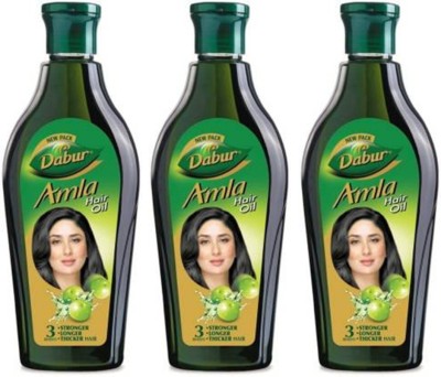 Dabur AMLA HAIR OIL 500ml Hair Oil PACK OF 3 Hair Oil(1500 ml)