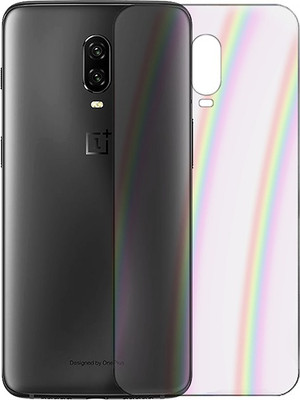 MARSHLAND Back Screen Guard for OnePlus 6T Rainbow(Pack of 1)