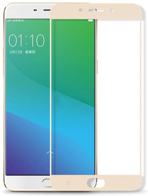 Vaku Luxos Edge To Edge Tempered Glass for Oppo A57 3D(Pack of 1)
