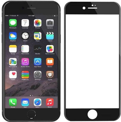 ajd Edge To Edge Tempered Glass for Apple iPhone 6, Apple iPhone 6s(Pack of 1)