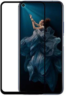 CEDO XPRO Edge To Edge Tempered Glass for Full Glue Coverage Screen Protector Huawei Honor 20 (Black)(Pack of 1)