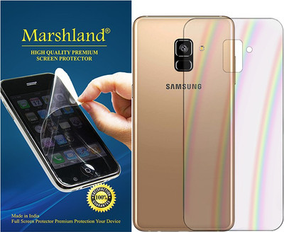 MARSHLAND Screen Guard for Samsung Galaxy A8 Plus, Rainbow effect(Pack of 1)