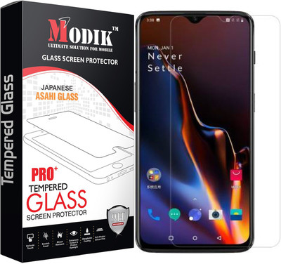 MODIK Tempered Glass Guard for One Plus 7(Pack of 1)
